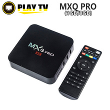 Amlogic S905X Quad Core Android 6.0 TV BOX MXQ PRO 1GB/8GB 2.4GHz WiFi H.265 Full HD set top box Media player for Smart TV 2024 - buy cheap