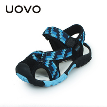 UOVO Foorwear 2021 Brand Summer Beach Sandals Boys And Girls Shoes Breathable Casual Sport Slippers Toddler #25-35 2024 - buy cheap