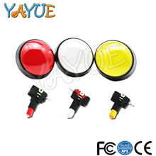 2PCS Big Dome Pushbutton 100mm Push Button Arcade Button Led Micro Switch Momentary Illuminated 12v Power Button Switch 2024 - buy cheap