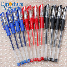 New 100 pcs/lots Plastic Roller Ball Pen Ballpoint Pen 0.5 mm Blue Red Black Ink Refill for School office Writing Supplies P654 2024 - buy cheap