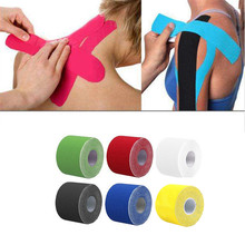 Sports Safety Muscle Bandage 5cm x 5M Sports Tape Roll Cotton Elastic Adhesive Muscle Sticke Sports&Outdoors Muscle Support 2024 - buy cheap