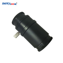 Lucky Zoom-adaptador de cámara para microscopio CTV 1/1, 1X adaptador de montaje en C para microscopio estéreo Trinocular, accesorios de cámara Digital CCD 2024 - compra barato