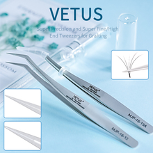 VETUS Brand MJP Series Makeup Tweezers 3D 6Dvolume tweezers eyelash extension Scissor Top Quality Stainless Tweezers 2024 - buy cheap