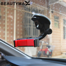 BEAUTYMAX универсальное 360 вращающееся ветровое стекло Автомобильный кронштейн на присосках для iPhone 5 5s 6 7 Samsung S7 GPS Автомобильная Подставка для телефона 2024 - купить недорого