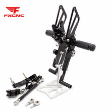 CNC Motorcycle Rearset Rear Set Foot Pegs Pedal Footpeg Footrest For DK 690 2012-2015 2013 2014 2024 - buy cheap