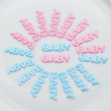 100 шт., милые детские конфетти в форме букв, тканевые, для маленьких мальчиков, для душа, конфетти, стол, разбрызгивает, это девушка с днем рождения, декоративная 2024 - купить недорого