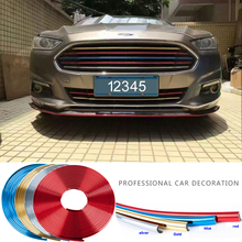 2meter/Lot Grille clips universal car voiture chrome protection wheel Rim light frame decoration Collision strips диски на авто 2024 - купить недорого