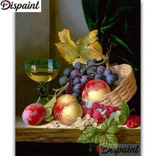 Dispaint Diamond Painting Cross Stitch "Fruit landscape" Full Crystal Diamond Embroidery Needlework Craft Home Decor A25698 2024 - buy cheap