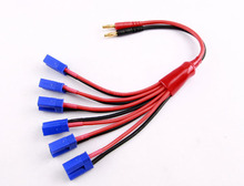 4mm Banana Plug Head To 6 *EC5 Charging Cable High Quality Lipo Battery Connector Cable 2024 - buy cheap