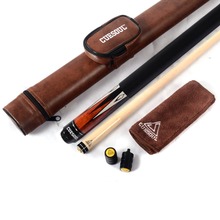 CUESOUL Canadian Maple Wood Billiard Cue 58 inch 19 oz Pool Cue Stick with Stainless Steel Quick Release Joint CSRBC006+CASE 2024 - buy cheap