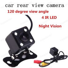 new! CCD 4 IR LED 120 Degree view angle reverse camera security car rear view camera Night Vision 2024 - buy cheap