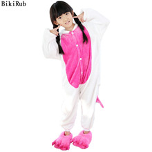 BIKIRUB Children Pajamas Winter Sleepwear Boys Onesies Girl Pajama Set  Unicorn Pegasus Animal Kid Pyjama Flannel Pijama 2024 - buy cheap