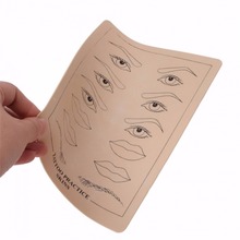 Blank Eyebrow Lips For Tattoo Simulation Practice Skin for Needle Machine Supply Color Beige Drop Shipping Wholesale 2024 - buy cheap