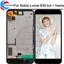 LCD For NOKIA Lumia 630 LCD Touch Screen with frame 4.5"For NOKIA Lumia 630 N630 Display Digitizer Assembly Replacement Parts 2024 - buy cheap