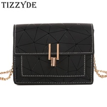 Summer handbag 2019 new fashion wild port wind chain shoulder bag PU leather Messenger laser stitching small square bag HGC227 2024 - buy cheap