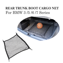 70*50CM Auto Elastic Cargo Net Rear Trunk Boot Cargo Net Mesh Storage For BMW 3 /5 /6 /7 Series For Benz A-Class C-Class Audi Q3 2024 - buy cheap