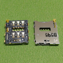 Слот для sim-карты, держатель лотка, разъем для Sony Xperia Z3 mini Compact Z3mini M55W D5833 Z5 mini Z5C E5823 E5803 2024 - купить недорого