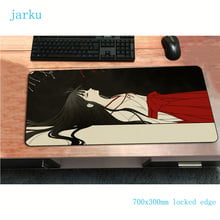 Inuyasha mouse pad 700x300x2mm gaming mousepad anime hd padrão escritório notbook tapete de mesa adorável padmouse jogos para computador gamer esteiras 2024 - compre barato