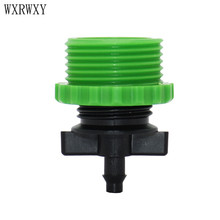 wxrwxy Male connectors 3/4 TO 1/4" barbed irrigation connector 1/2 male TO 4/7 hose watering pipe fitting 5pcs 2024 - buy cheap