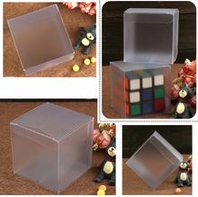 300pcs 7*7*7cm Frosted Pvc Box Plastic Clear Box Gift Boxes For Jewellery/Candy/food Packaging Display Boxes Diy Cases Storage 2024 - buy cheap