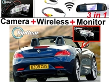 Cámara especial para coche, señal inalámbrica y Monitor de espejo 3 en 1, fácil de instalar sistema de aparcamiento, para BMW Z4 E89 2009 ~ 2014 2024 - compra barato