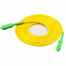 SC APC  UPCFiber Patch Cable optical fiber Patch cord 3.0mm  , fiber Jumper Simplex SM FTTH Optic Cable 1m 2m 3m 10m 15M 2024 - buy cheap