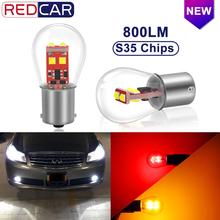 2Pcs 1156 BA15S P21W 1157 BA15D BAY15D P21/5W BAU15S Led Bulb S35 800LM R5W Car LED Lights Lamp Turn Signal Bulbs Auto Light 2024 - buy cheap