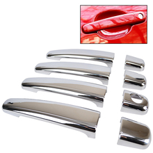 ACCESSORIES FIT FOR PEUGEOT 307 CHROME SIDE DOOR HANDLE BAR COVER CATCH TRIM MOLDING CAP MOULDING 2001~ON 2024 - buy cheap