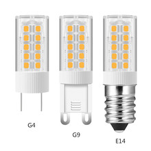 5pcs LED Lamp G9 G4 E14 led bulb 220V 7W 9W 12W LED G4 G9 E14 replace Halogen Light Chandelier 2024 - buy cheap