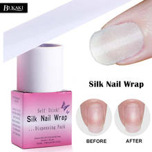 BUKAKI Adhesive Wrap Silk Nail Protector Sticker Nail Art Tool Manicure Fiberglass Reinforce Tools 2024 - buy cheap