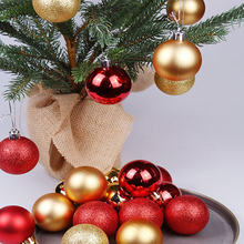 24 pçs 6cm decoração bola bola de natal pendurado bola decorativa decoração de natal bolas de árvore bola de natal 2024 - compre barato
