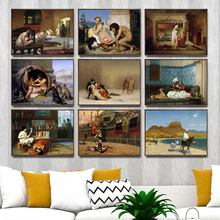 Home Decoration Art Wall Pictures Fro Living Room Poster Print Canvas Paintings French Ean-Leon Gerome  Gladiatus 2024 - buy cheap