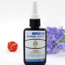 New Metal Wood Plastic Superior Strength Kafuter Strong Bonding Visible UV Light Cure Adhesive Glue 2024 - buy cheap