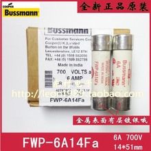 Bussmann-fusibles de FWP-1A14Fa, FWP-3A14Fa, FWP-5A14Fa, FWP-6A14F, 1A, 3A, 6A, 700V, 14x51mm, 5 unids/lote 2024 - compra barato