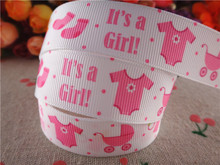 New arrival 7/8'' (22mm) 50 yards girl printed grosgrain ribbons cartoon ribbon diy hair accessories 15030256 2024 - buy cheap