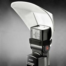 Novo universal flash bounce refletor difusor fr canon sony nikon pentax olympus para tripé câmera 2024 - compre barato
