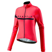 Morvelo-Maillot de Ciclismo de manga larga para mujer, uniforme, Ropa para bicicleta, 2019 2024 - compra barato