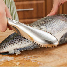 Cooking Tools Fish Cleaning Knife Skinner Fish Skin Scraper Stainless Steel Fish Scales Fishing Cleaning Remover Kitchen Gadget 2024 - купить недорого