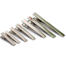 10pcs Metal Clip Crocodile Duckbill Clip With Teeth Alligator Clips For DIY hair clips Jewelry accessories Size 35/45/55/65/75mm 2024 - buy cheap