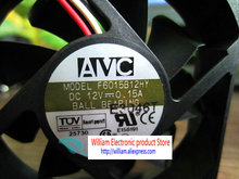 Original AVC 6015 6cm 12V 0.15A F6015B12HY mute double ball bearing fan 2024 - buy cheap