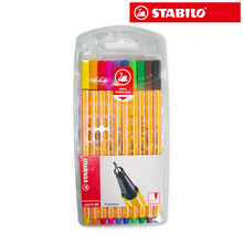 STABILO swan-Bolígrafo de fibra de 0,4mm, marcador de arte Stabilo swan 88, fineliner, paperlaria, bolígrafo de gel para oficina Escolar 2024 - compra barato