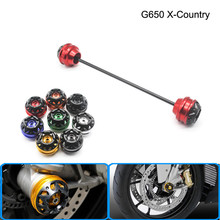 Free shipping for BMW G650 X-Country 2006-2008 CNC Modified Motorcycle Front wheel drop ball / shock absorber 2024 - buy cheap