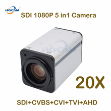 Hqcam-câmera de vigilância 20x, zoom automático, 1080p, sdi + cvbs/ahd/tvi/cvi, 5 em 1, caixa sdi box, câmera 2.0mp 1/3 ", panasonic, sensor cmos, digita 2024 - compre barato