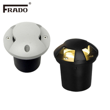 Luz LED de paso para exteriores, luz impermeable para escalera, lámpara subterránea integrada de pared, iluminación para cubierta, 85-265V, IP68 2024 - compra barato