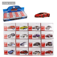 C8704 16pcs 4D Model Cars Kit 1:87 HO Scale Puzzle Model Cars Railway Layout NEW DIY 16 Styles 2024 - buy cheap