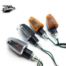 Motorcycle Turn Signal Lights 4Pcs Blinker Bulb Amber Flasher Light for Honda Kawasaki Suzuki Yamaha Lamp Universal 2024 - buy cheap