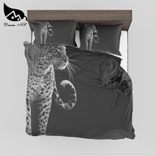 Dream NS High-definition print pattern black leopard in the super soft Quilt Duvet set  Customized  Printing Your Picture SMY29 2024 - buy cheap
