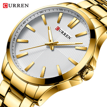 CURREN 2020 New Men Gold Watch Luxury Brand Analog Sport Watches Fashion Business Quartz Clock Male Waterproof Relogio Masculino 2024 - buy cheap