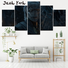 Canvas Painting Alien of Movie 5 Pieces Wall Art Painting Modular Wallpapers Poster Print for living room Home Decor 2024 - buy cheap
