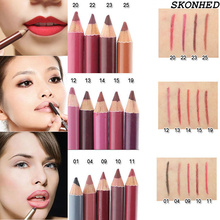 1PC Cosmetic Professional Lady Women Lipliner Long-lasting Waterproof Lip Liner Soft Pencil Makeup Natural Lips 2024 - buy cheap